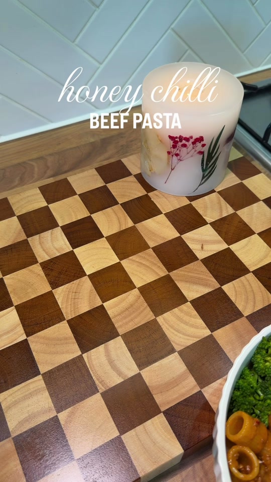 Honey Chilli Beef Pasta