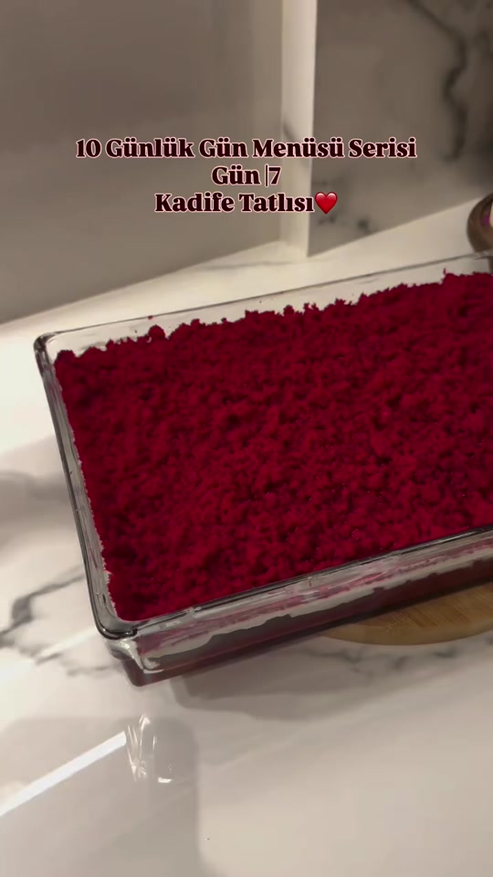 Kadife Tatlısı
